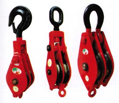 吊鉤(鏈環型)雙輪滑車